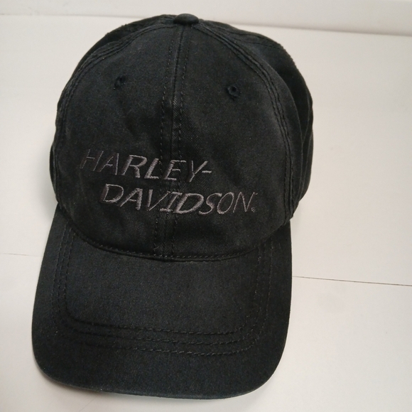 Harley-Davidson Other - Harley Davidson All Black Cap 4xl Genuine Motorclothes 100% Cotton